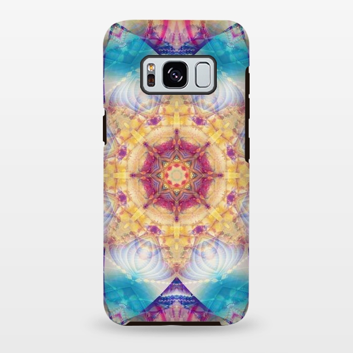Galaxy S8 plus StrongFit multicolored Design Pattern by ArtsCase