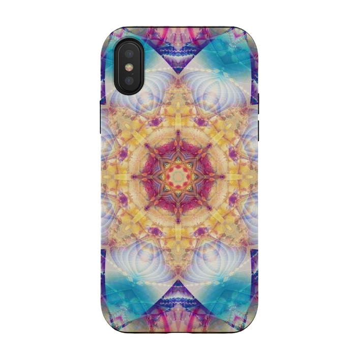 iPhone Xs / X StrongFit multicolored Design Pattern by ArtsCase