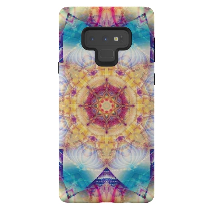 Galaxy Note 9 StrongFit multicolored Design Pattern by ArtsCase