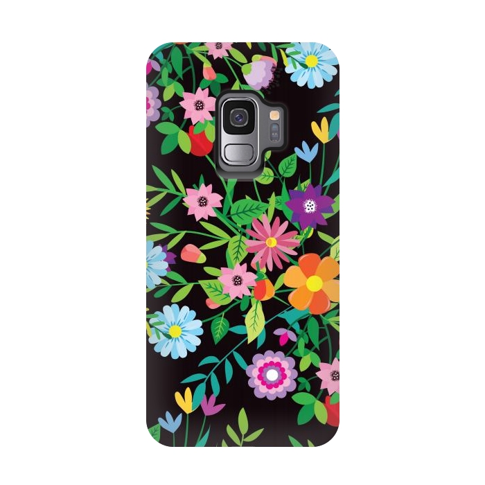 Galaxy S9 StrongFit Patterns Doodle Spring XI by ArtsCase