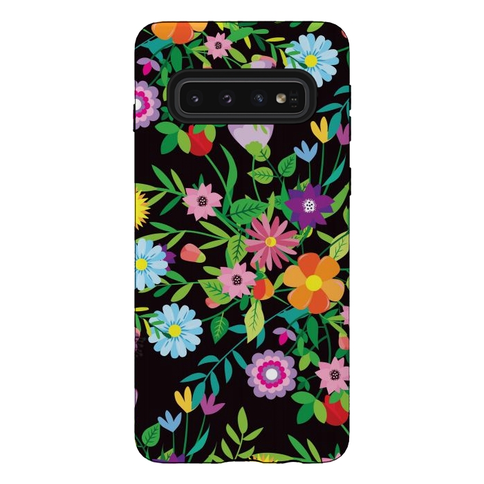 Galaxy S10 StrongFit Patterns Doodle Spring XI by ArtsCase