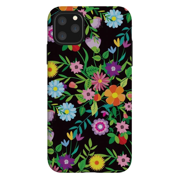 iPhone 11 Pro Max StrongFit Patterns Doodle Spring XI by ArtsCase