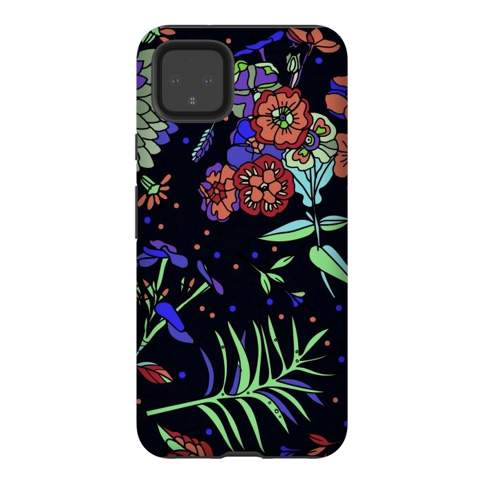 Pixel 4XL StrongFit Seamless Floral Pattern 333 by ArtsCase