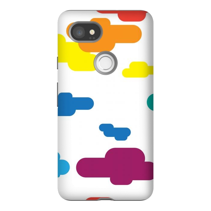 Pixel 2XL StrongFit Several Color Objects by ArtsCase
