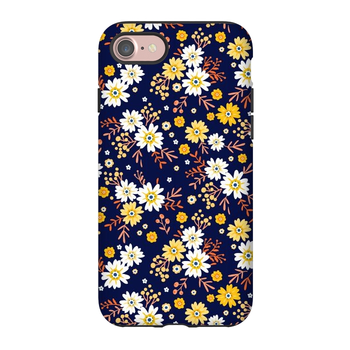 iPhone 7 StrongFit Small Multicoloured Flowers by ArtsCase