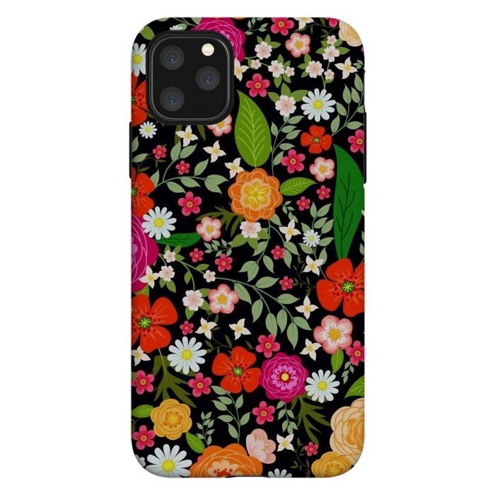 iPhone 11 Pro Max StrongFit Summer Meadow Seamless Pattern by ArtsCase