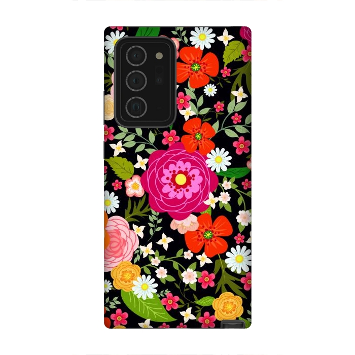 Galaxy Note 20 Ultra StrongFit Summer Meadow Seamless Pattern by ArtsCase