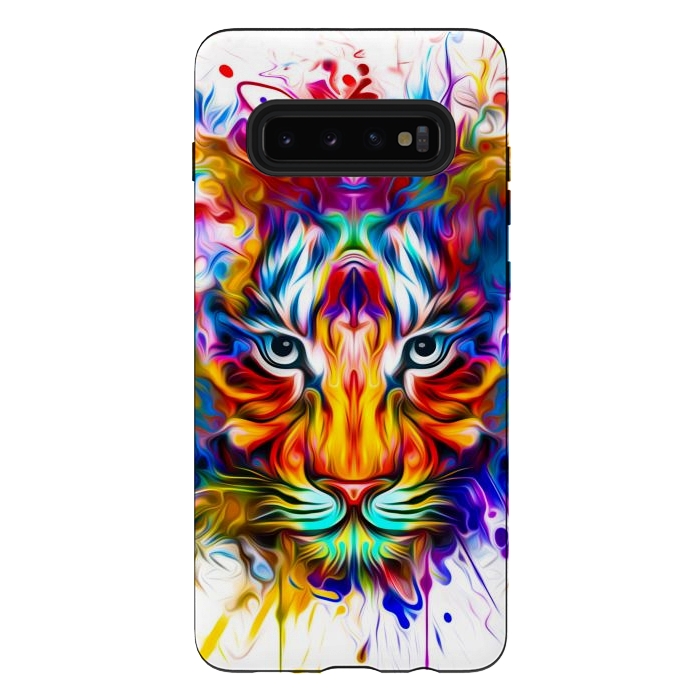 Galaxy S10 plus StrongFit Tigre Salvaje by ArtsCase