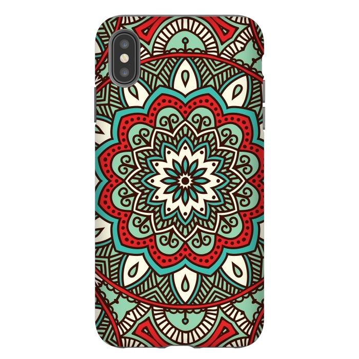 iPhone Xs Max StrongFit Vintage Decorative Elements  with Mandalas by ArtsCase