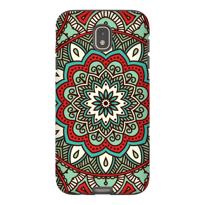 Galaxy J7 StrongFit Vintage Decorative Elements  with Mandalas by ArtsCase