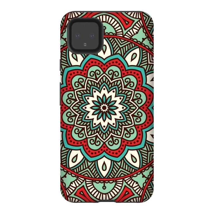 Pixel 4XL StrongFit Vintage Decorative Elements  with Mandalas by ArtsCase