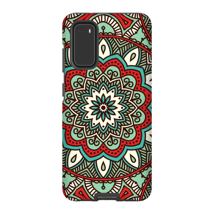 Galaxy S20 StrongFit Vintage Decorative Elements  with Mandalas by ArtsCase