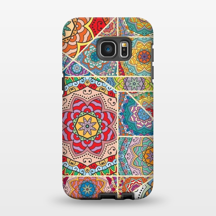 Galaxy S7 EDGE StrongFit Vintage Decorative Elements III by ArtsCase