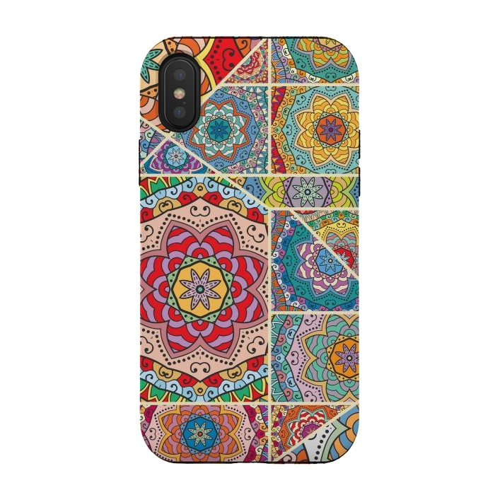 iPhone Xs / X StrongFit Vintage Decorative Elements III by ArtsCase