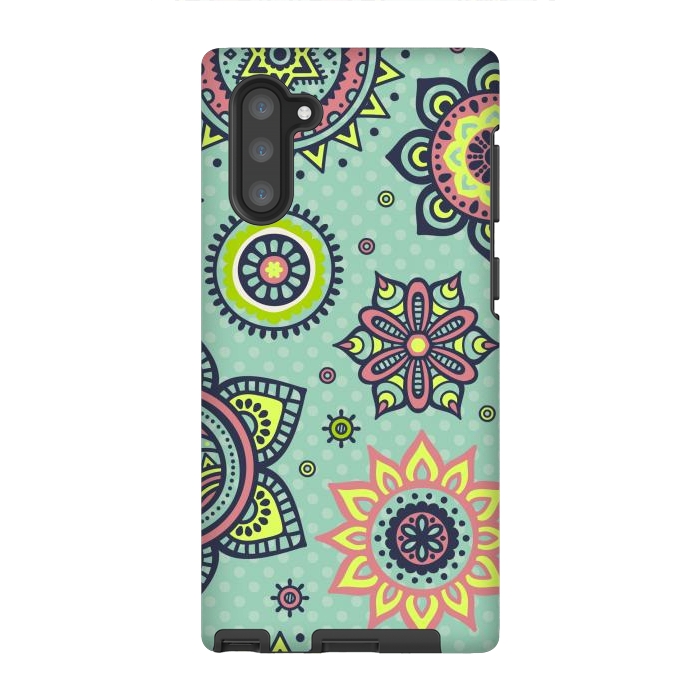 Galaxy Note 10 StrongFit Vintage Decorative Elements by ArtsCase