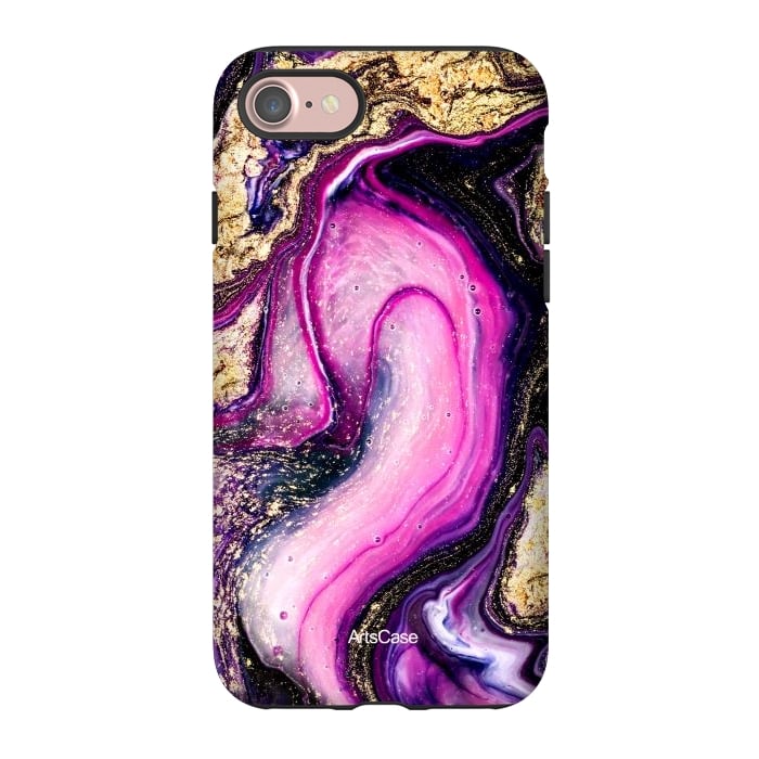 iPhone 7 StrongFit Violet Marble Design Pattern by ArtsCase