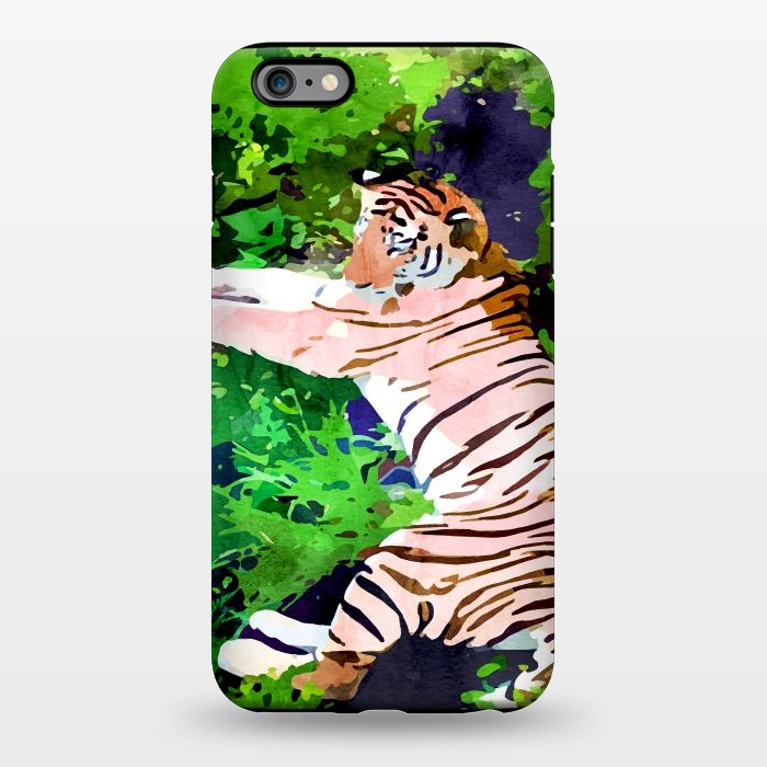 iPhone 6/6s plus StrongFit Blush Tiger by Uma Prabhakar Gokhale