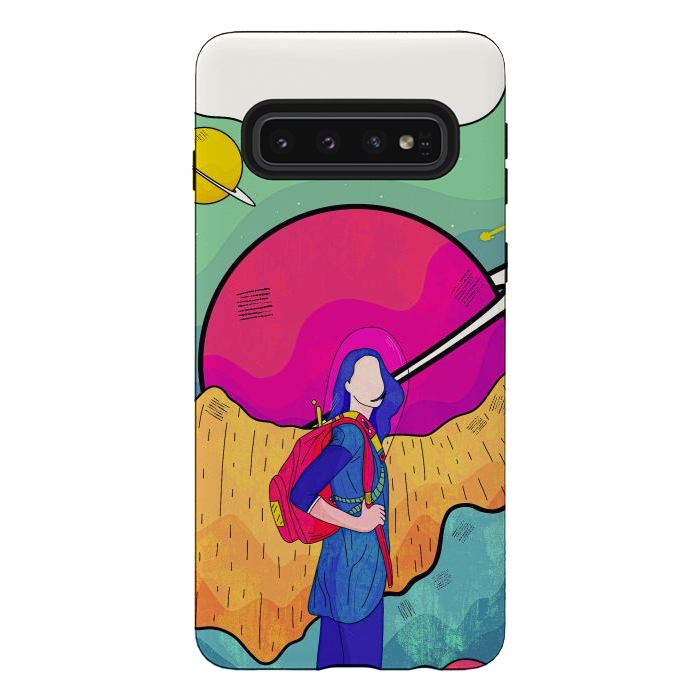 Galaxy S10 StrongFit The next traveller  by Steve Wade (Swade)