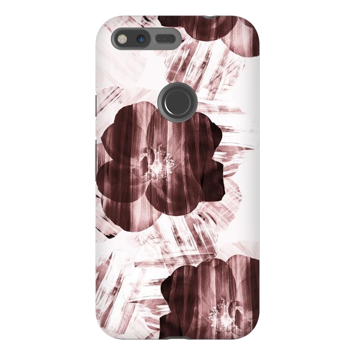 Pixel XL StrongFit Brushed dark pink rose petals by Oana 
