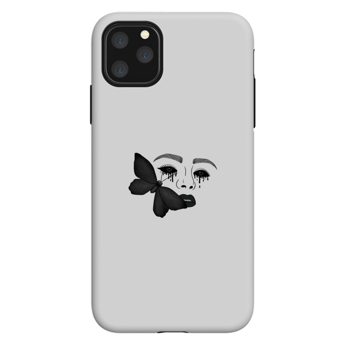 iPhone 11 Pro Max StrongFit Black tears by Jms