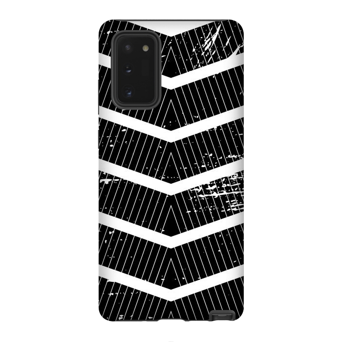 Galaxy Note 20 StrongFit Chevron Stripes by TMSarts