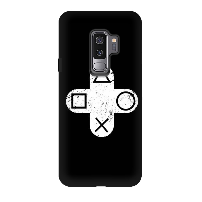 Galaxy S9 plus StrongFit Playstation Button by TMSarts