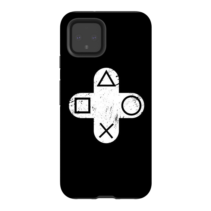 Pixel 4 StrongFit Playstation Button by TMSarts