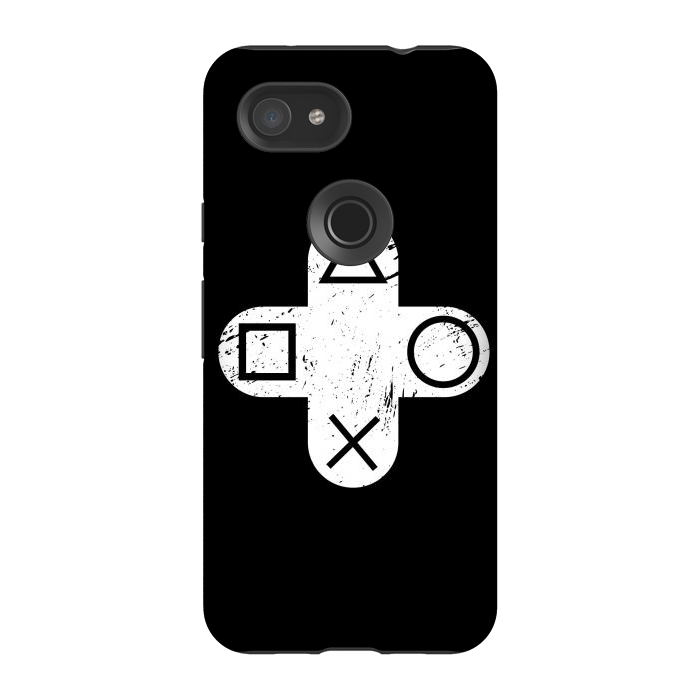 Pixel 3A StrongFit Playstation Button by TMSarts