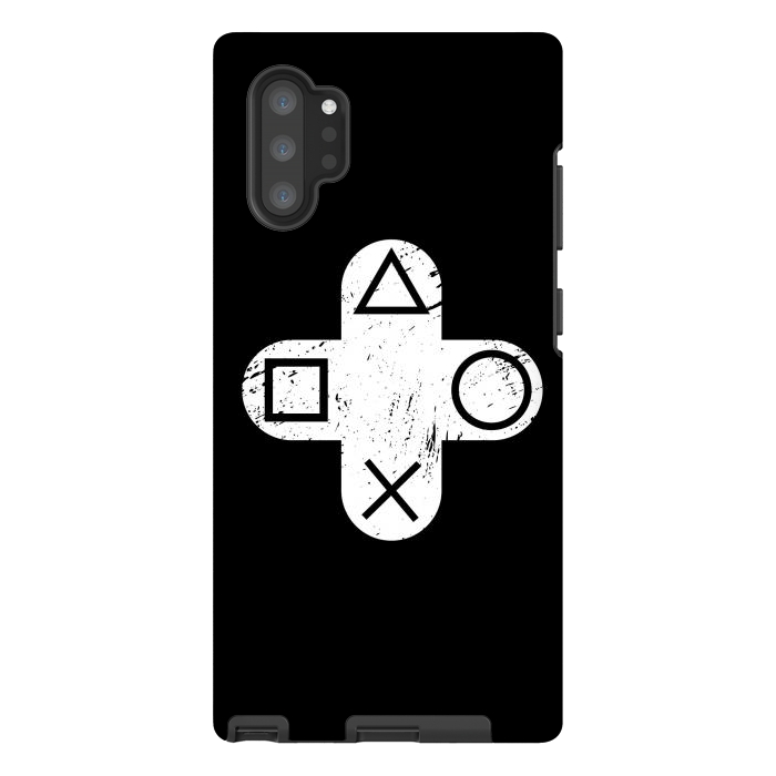 Galaxy Note 10 plus StrongFit Playstation Button by TMSarts