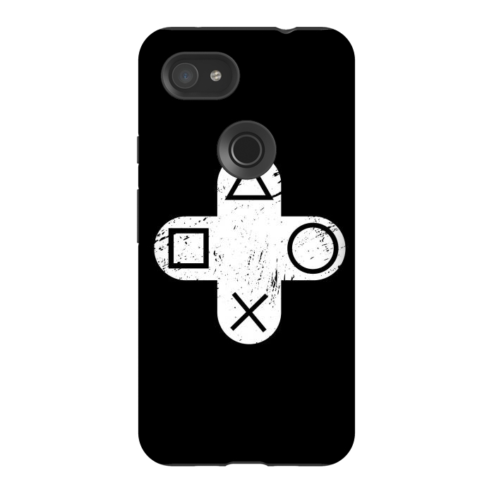 Pixel 3AXL StrongFit Playstation Button by TMSarts