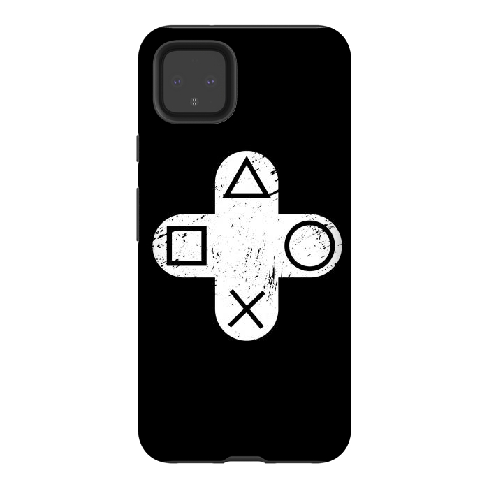 Pixel 4XL StrongFit Playstation Button by TMSarts