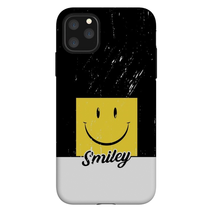 iPhone 11 Pro Max StrongFit Smiley Fun by TMSarts