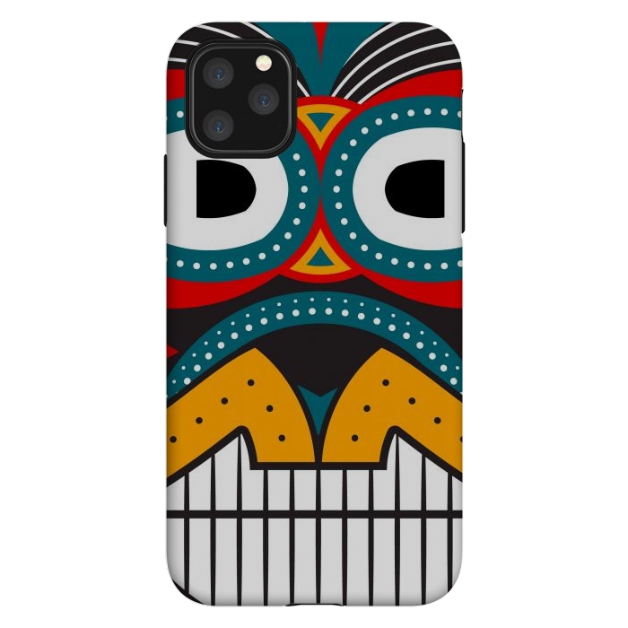 iPhone 11 Pro Max StrongFit Tikki Totem by TMSarts
