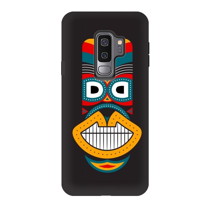 Galaxy S9 plus StrongFit Colorful Tikki by TMSarts