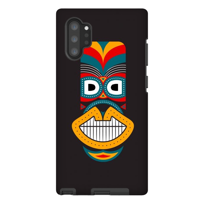 Galaxy Note 10 plus StrongFit Colorful Tikki by TMSarts