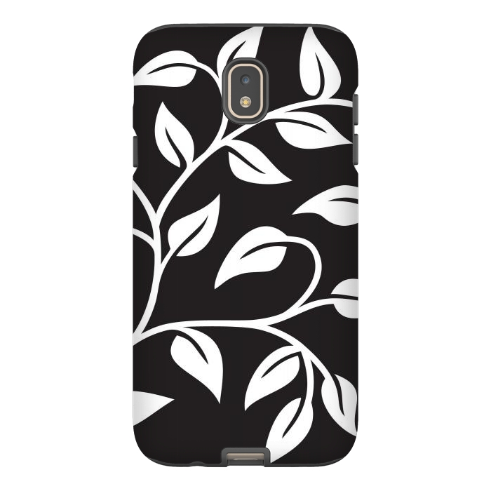 Galaxy J7 StrongFit White Leaves  by Winston