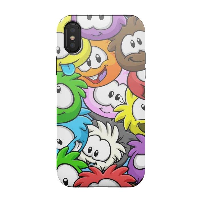 iPhone Xs / X StrongFit Puffles by Winston