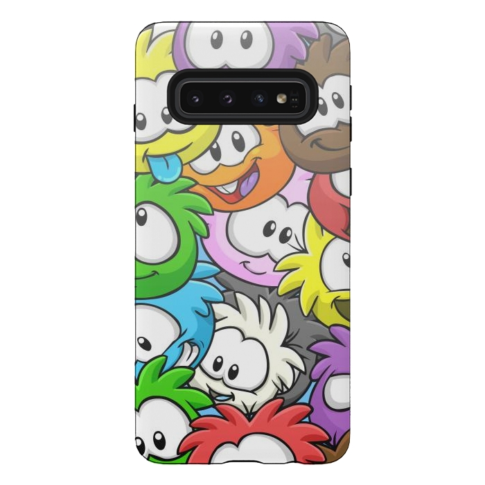 Galaxy S10 StrongFit Puffles by Winston