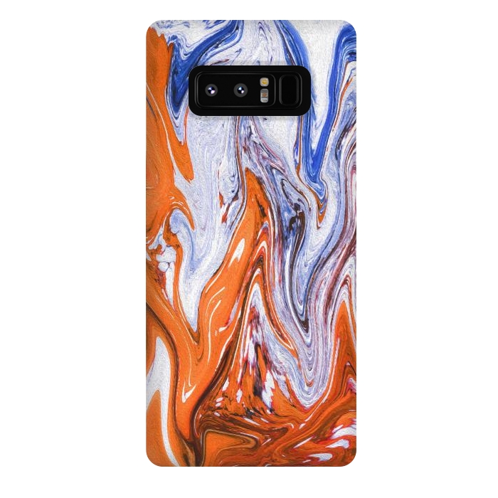 Galaxy Note 8 StrongFit Abstract Marble-III by Creativeaxle