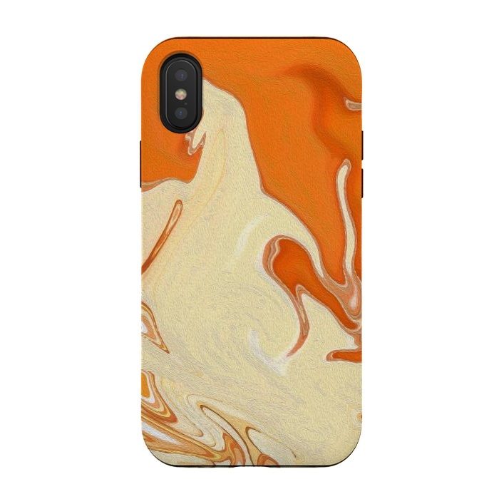 iPhone Xs / X StrongFit Abstract Marble-IV by Creativeaxle