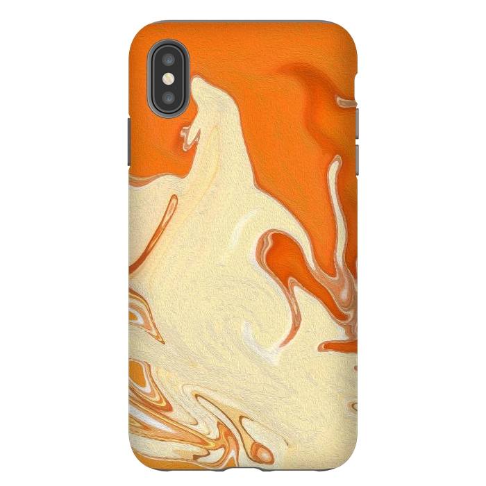 iPhone Xs Max StrongFit Abstract Marble-IV by Creativeaxle