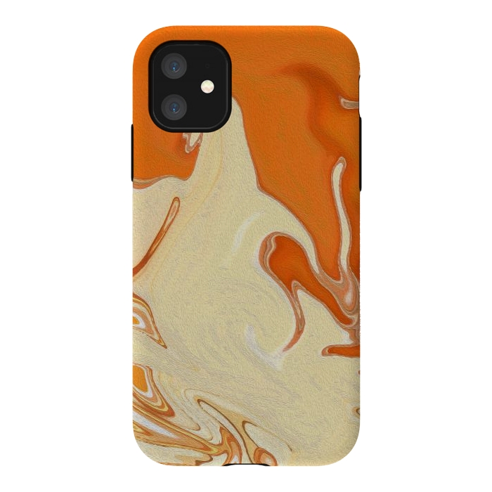 iPhone 11 StrongFit Abstract Marble-IV by Creativeaxle