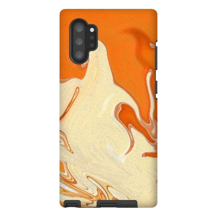 Galaxy Note 10 plus StrongFit Abstract Marble-IV by Creativeaxle