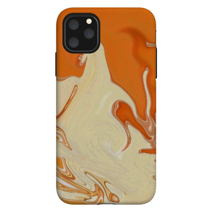 iPhone 11 Pro Max StrongFit Abstract Marble-IV by Creativeaxle