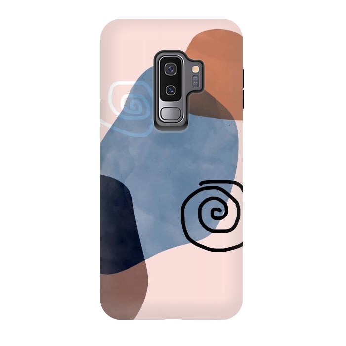Galaxy S9 plus StrongFit Geometrical Minimal Art 07 by Creativeaxle