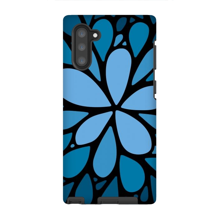 Galaxy Note 10 StrongFit Water Flower by Majoih
