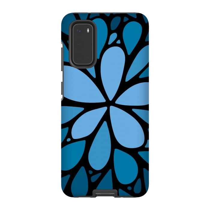 Galaxy S20 StrongFit Water Flower by Majoih
