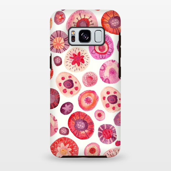 Galaxy S8 plus StrongFit All the Flowers by Nic Squirrell
