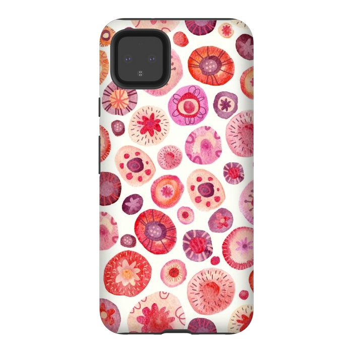 Pixel 4XL StrongFit All the Flowers by Nic Squirrell