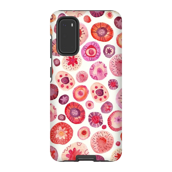 Galaxy S20 StrongFit All the Flowers by Nic Squirrell